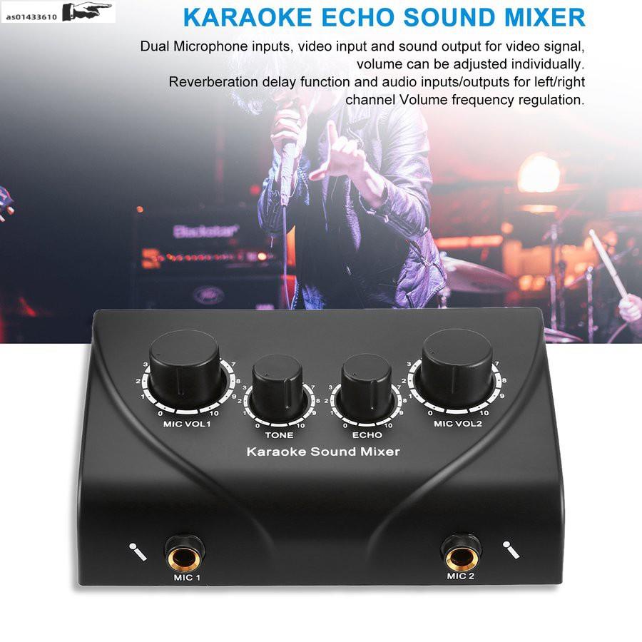 Karaoke Sound Mixer Audio System Machine Mini Digital