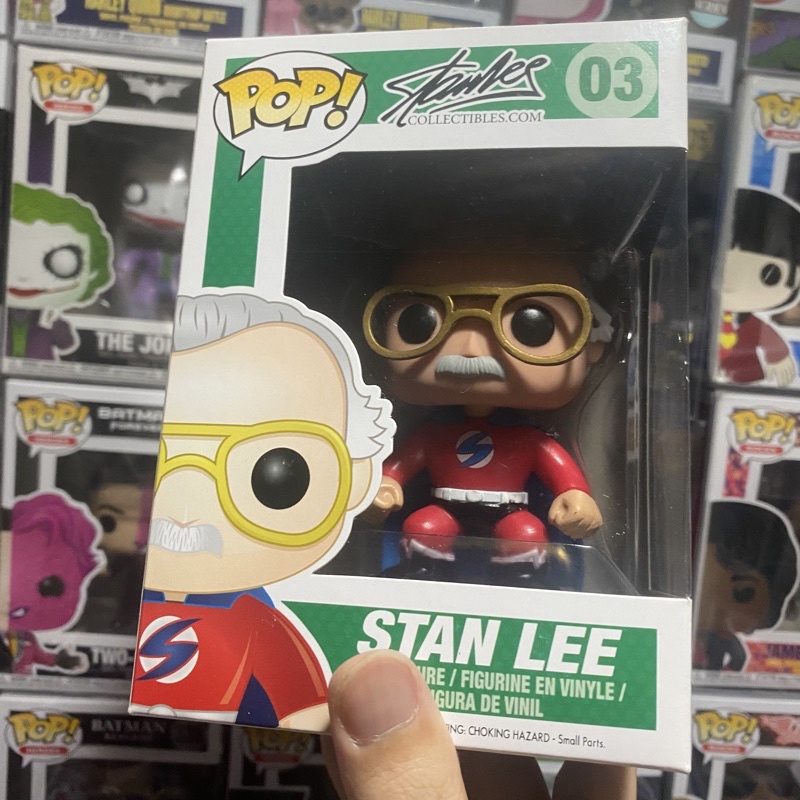 [李大] 正版現貨 Funko POP 漫威 史丹李 超級英雄 超人 Stan Lee #03