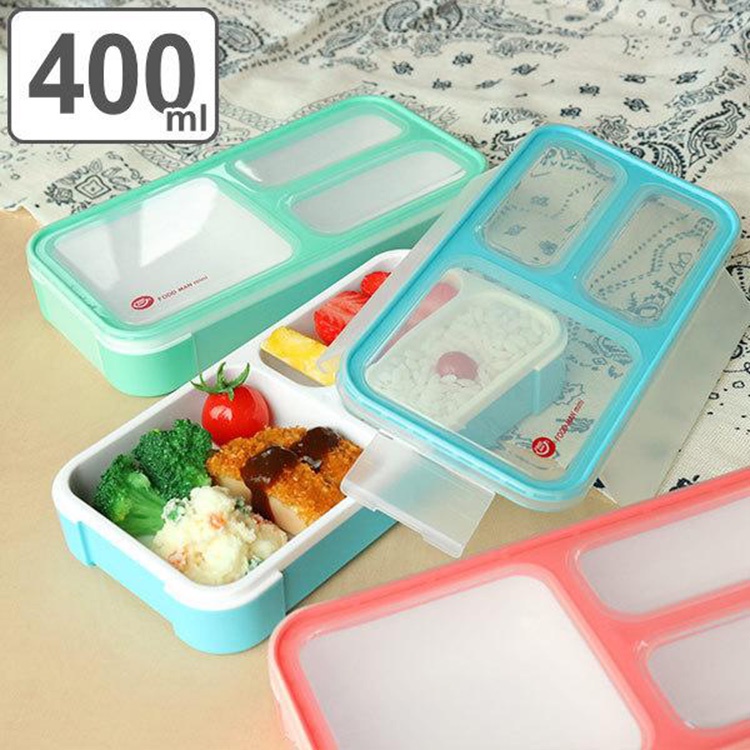 日本CB JAPAN巴黎系列纖細餐盒400ml-1入(3色)便當盒/野餐
