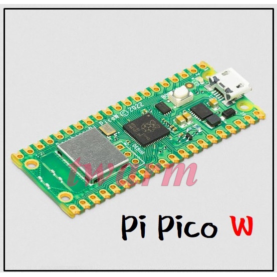＊Pi Pico系列 W板 開發板，RP2040 晶片