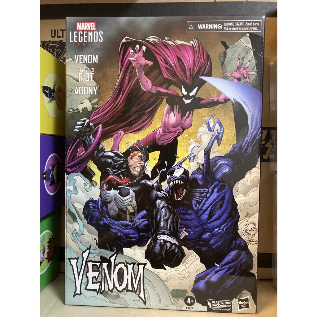 全新現貨 Marvel Legends 漫威 猛毒 痛苦 暴亂 共生體 Venom 漫畫版 三人包 亞馬遜限定