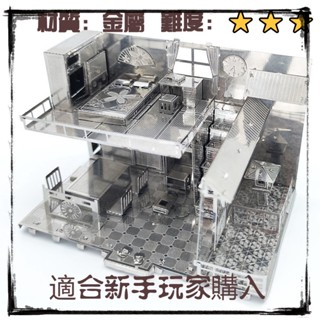 現貨24時益智玩具 創意 生日禮物 解壓玩具 男孩3D金屬拼圖 DIY金屬玩具 手工立體拼圖 拼裝玩具 手工玩具