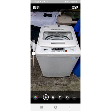 二手中古東元12公斤洗衣機，型號W1209UN，保固3個月，請詢問大戶藥師