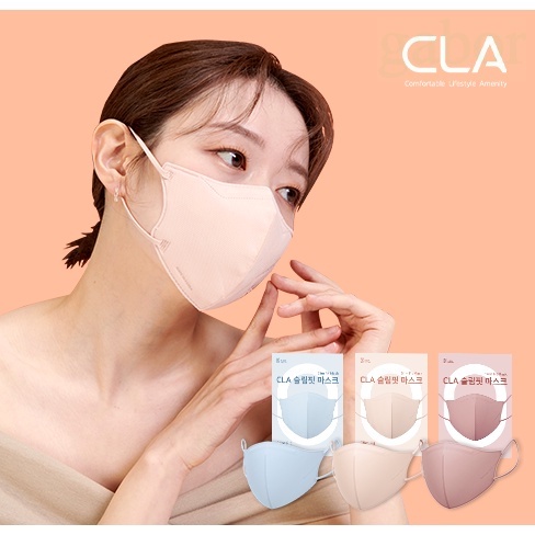 KR MART 現貨 CLA 2D V-line 韓國口罩 kf94 口罩 3d 立體口罩 立體口罩 不脫妝口罩 兒童