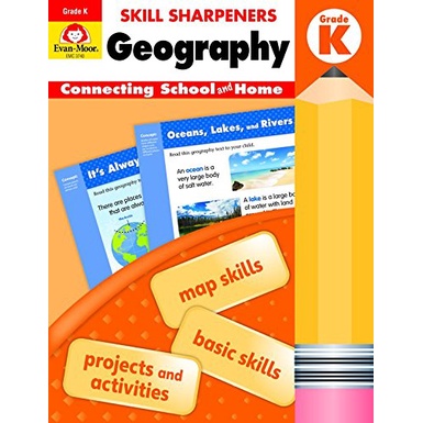 Skill Sharpeners Geography, Grade K/Evan-Moor Educational Publishers【三民網路書店】