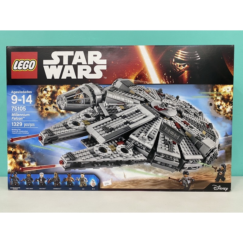【TCT】 Lego 75105星際大戰 Star Wars Millennium Falcon千陽號 千年號