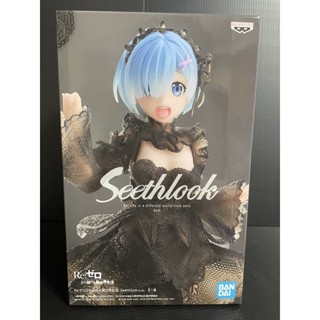 現貨✨日版 Re:0 從零開始的異世界生活 雷姆 REM 黑蕾絲 洋裝 Seethlook 公仔