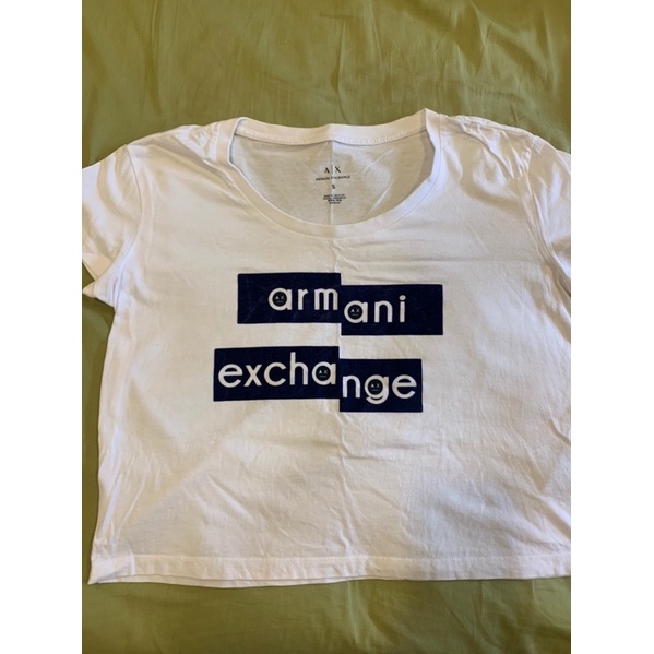 二手 A/X Armani Exchange 白色T