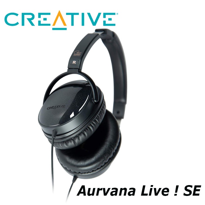 【3CTOWN】限量含稅公司貨 CREATIVE 創新未來 Aurvana Live ! SE 頭戴式耳機 ZH0010