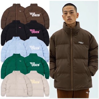 [Conception Select]WHOOSIS 經典幻影Logo 標語 美式落肩 寬鬆 羽絨棉服 外套