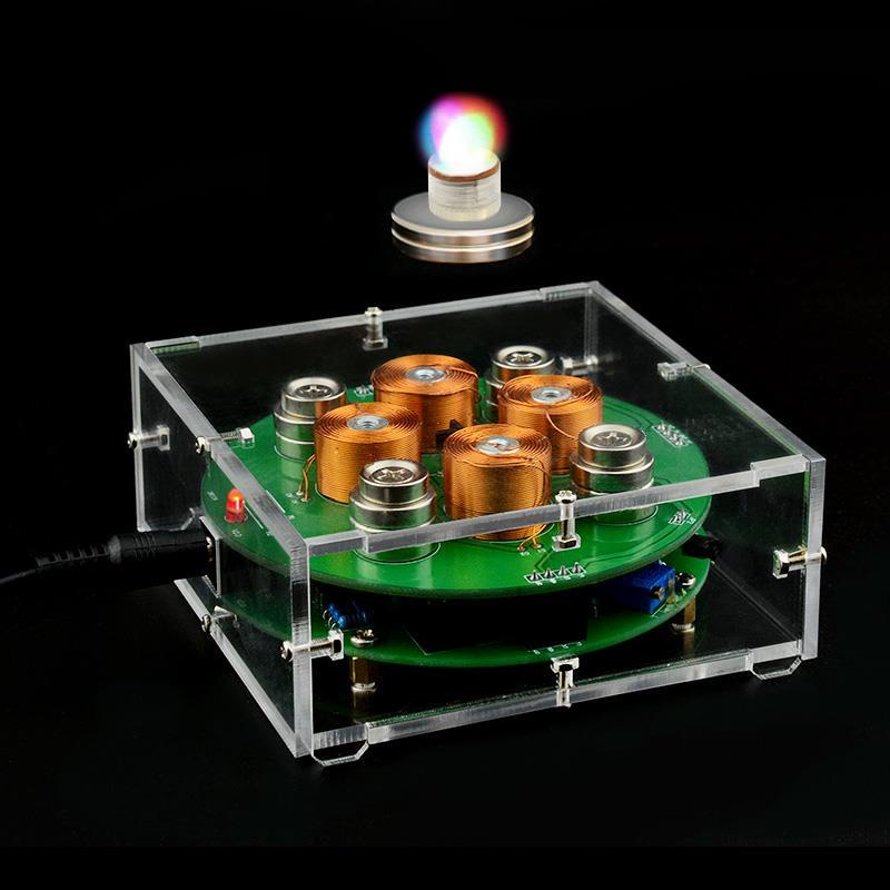 電子懸浮組裝套件 磁懸浮 創意玩具擺件 DIY電子焊接教學套件
