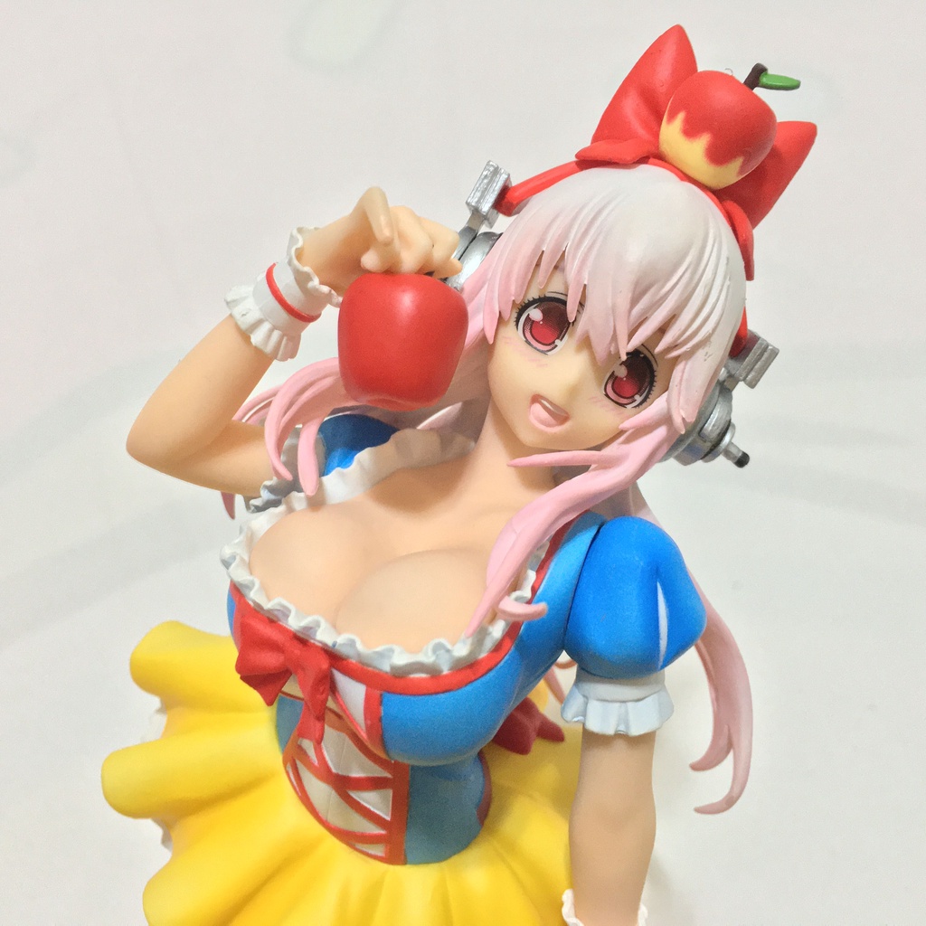 日版 正版 SUPER SONICO 超級索尼子 白雪公主 蘋果 公仔 景品 二手 擺飾品 展示品 現貨 無盒 實際拍攝