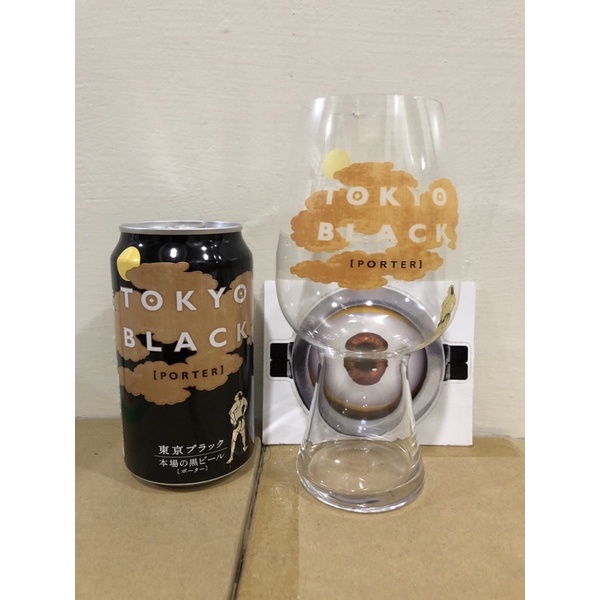 KIRIN啤酒杯麒麟旗下 YONAYONA 東京黑啤酒東京ブラック專用啤酒杯600ML質感超好現貨在台