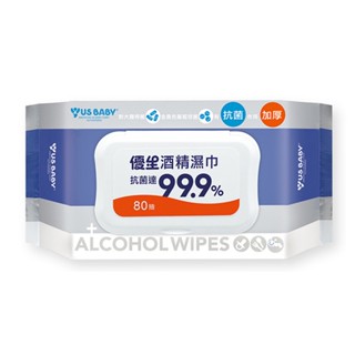 優生 酒精濕巾酒精擦超厚型80抽/濕紙巾 (超商一次限單純7包.無法加購其他商品)