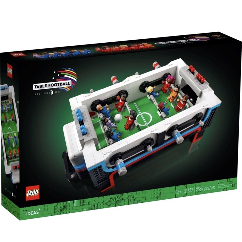 【樂樂高】 盒組 LEGO 21337	Table Football 桌上足球 手足球