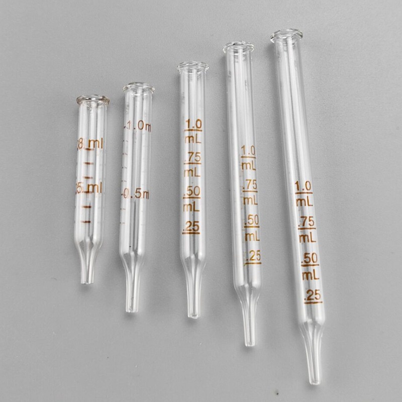 【Joy賣場】刻度玻璃滴管 刻度精油滴管 5ml - 100ml此玻璃管為滲透刻度 (印刷是嵌在玻璃中的,不會掉色