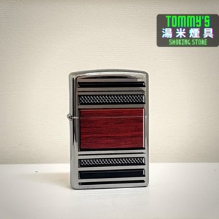 🔥全館免運費🔥正品 美國 ZIPPO打火機-煙鬥專用『木紋合金彩印』鍍鉻鏡面拋光『型號28676』湯米煙具