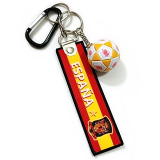 歐洲杯英格蘭葡萄牙意大利西班牙國家隊足球鑰匙扣球迷飾品紀念品