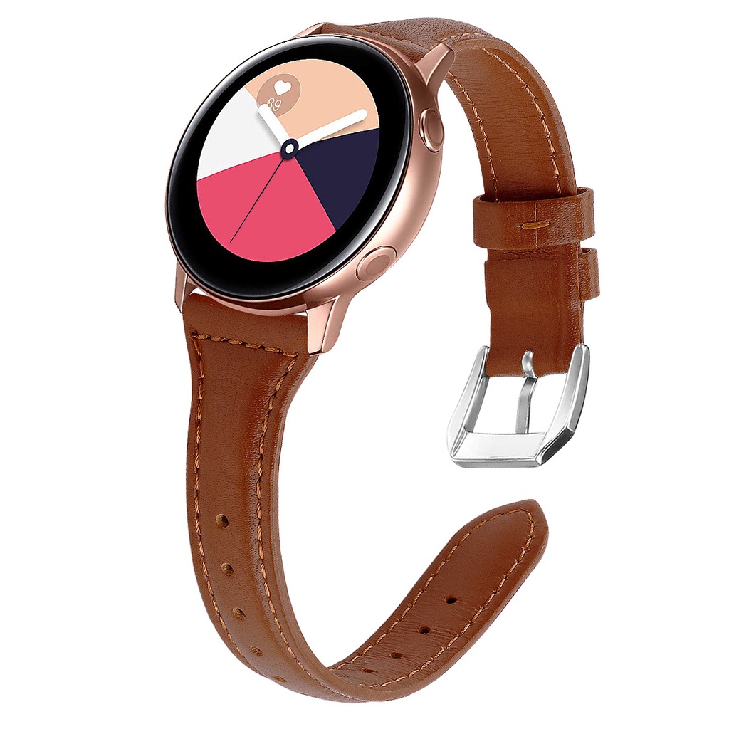 縫線皮革 真皮小蠻腰瘦身 Google Pixel Watch 谷歌手錶 替換錶帶