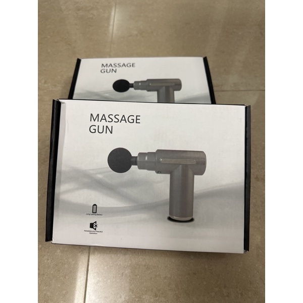 Massage Gun 便攜式筋膜按摩槍6段轉速段速 黑色 TYPE C充電 小巧方便攜帶