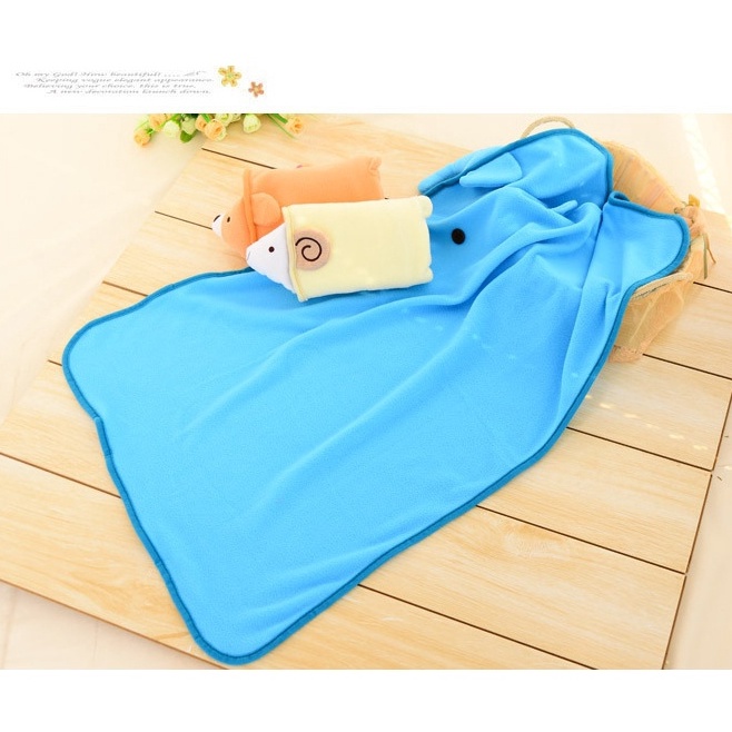 🌺台灣現貨🌺日式動物毯超絨面料 嬰兒多功能 抱毯 毛毯 抱枕 卡通動物