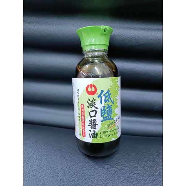 萬家香 低鹽口醬油 醬油 淡口醬油200ml