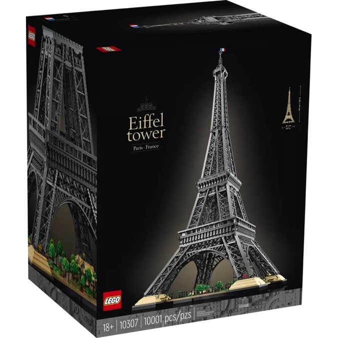 自取17000【台中翔智積木】LEGO 樂高 ICONS系列 10307 艾菲爾鐵塔 Eiffel Tower