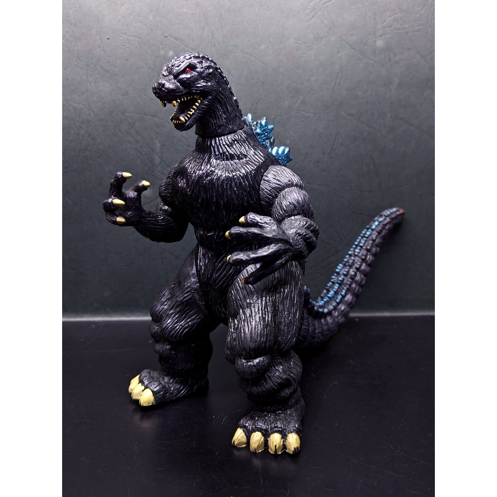 請出價 正版 哥吉拉 Godzilla 1995 軟膠 可動 東寶 絕版 TOHO CO LTD 萬代 Bandai