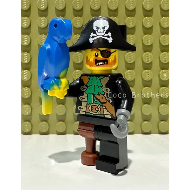 LEGO 樂高 BAM 海盜船長 人偶