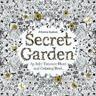 ［全新］英國購入 插畫 著色本Johanna Basford Secret Garden (秘密花園)交換禮物