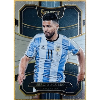 Sergio Aguero 美洲國家盃 阿根廷隊 2017-18 Panini Select #89 足球卡