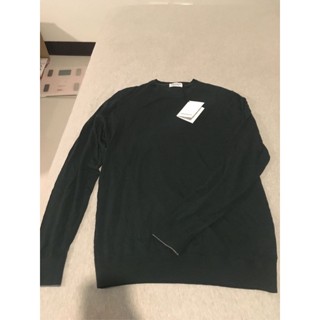 Threadsmith urban research 紐西蘭頂級美麗諾羊毛圓領毛衣 綠