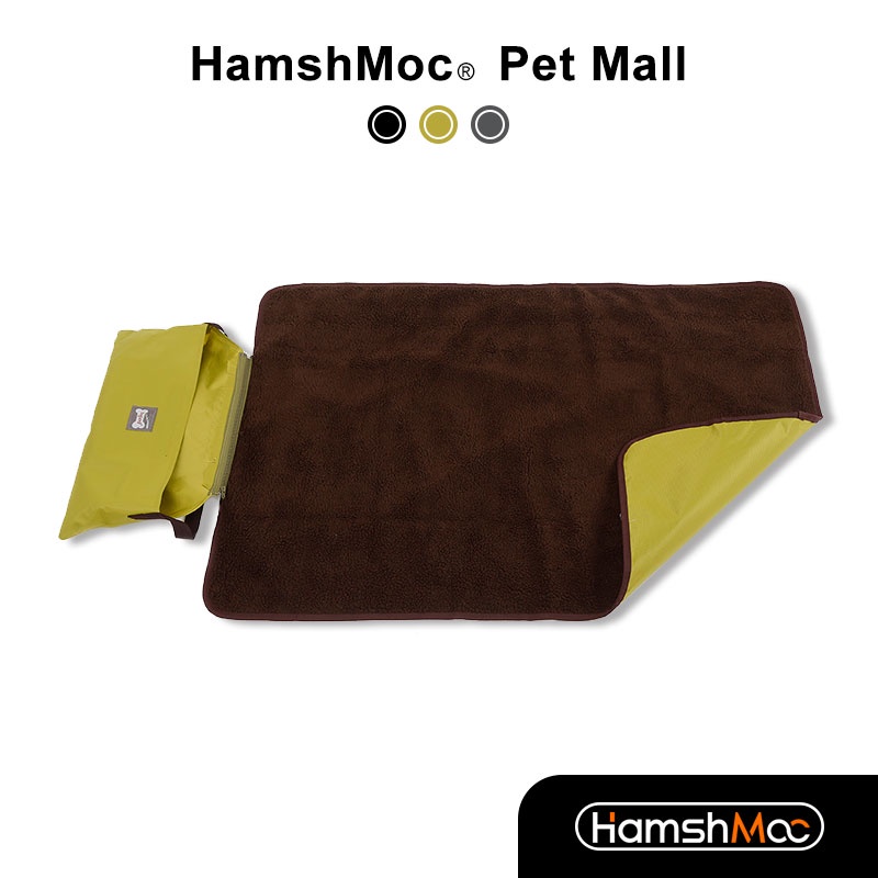 HamshMoc 戶外旅行狗墊 雙面用寵物涼墊 舒適 耐磨 防水 降溫保暖 狗狗涼墊 寵物睡墊小中型犬【現貨速發】