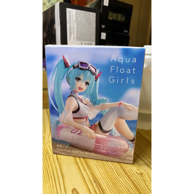 初音未來 Hatsune Miku Aqua Float Girls 游泳圈 漂浮 泳裝 TAITO