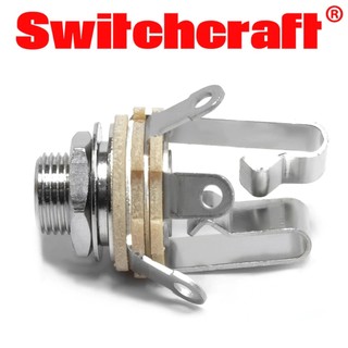 Switchcraft Output Jack 1/4" 6.3 #11 mono #12B stereo 導線 插孔