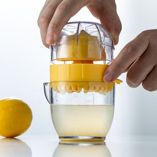 榨汁杯 榨汁器 手動檸檬榨汁器榨柳丁果汁杯子旋轉榨汁萃取