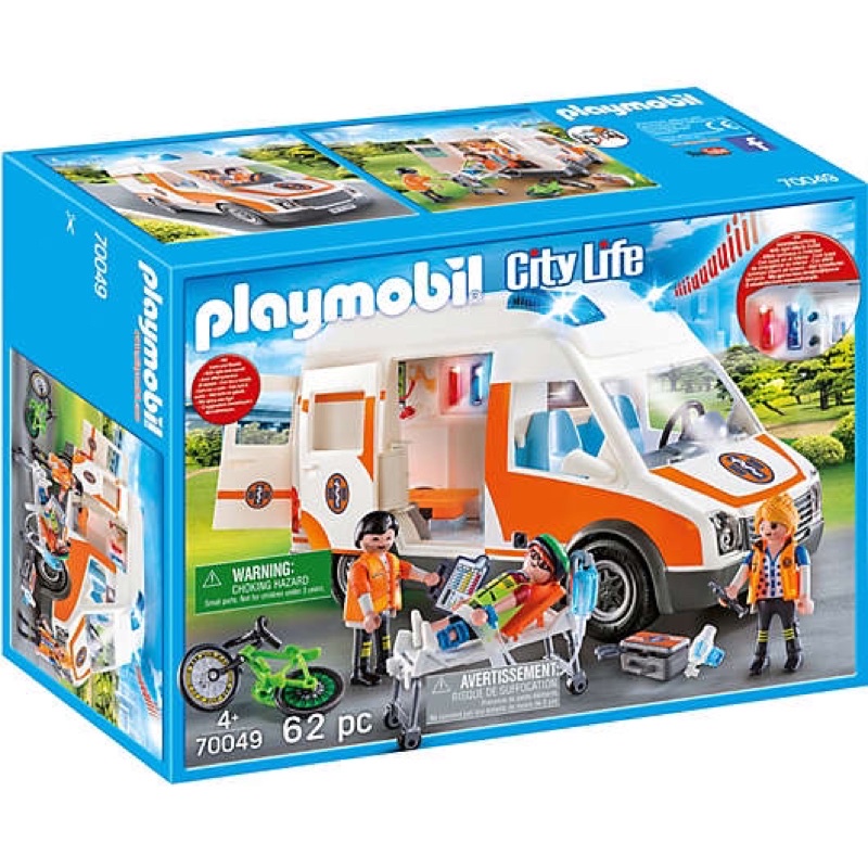 PLAYMOBIL 救護車 德國代購玩具模型