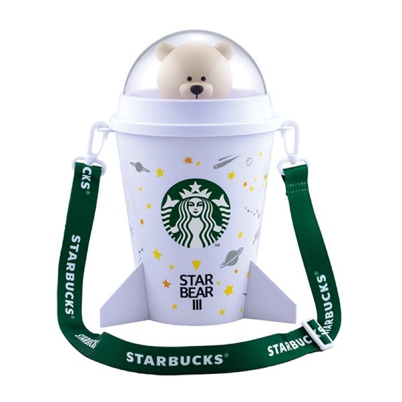 現貨｜ 星巴克 太空熊爆米花桶 (❌不含爆米花)  Starbucks 禮盒 白色熊 原廠公司貨 禮物 情侶 交換禮物