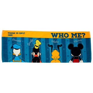 迪士尼 Disney 米奇 Mickey 長巾 長毛巾(家族/背影/40X110CM) 越南製