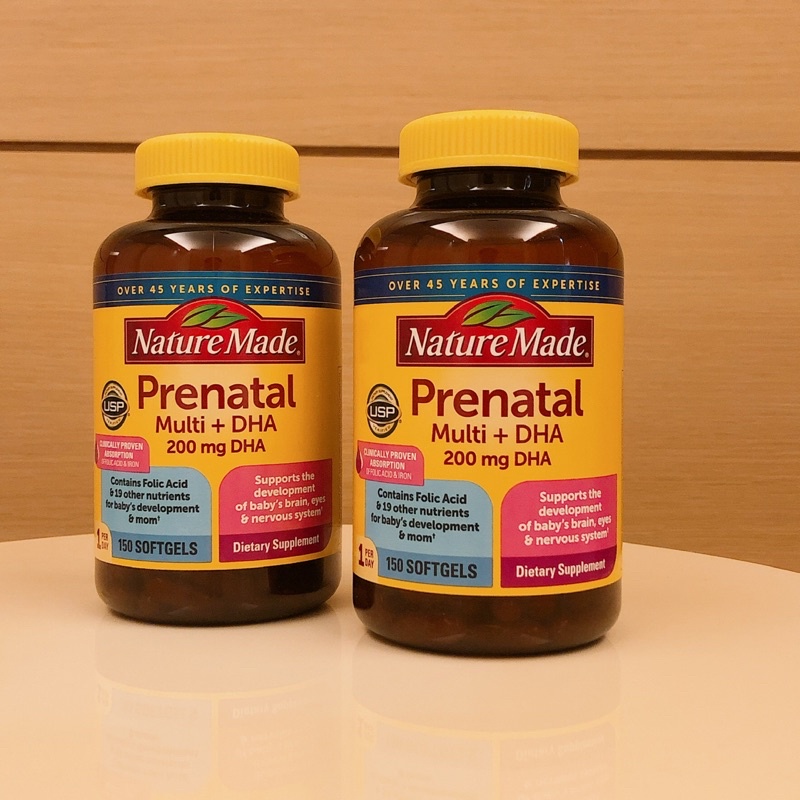 美國直購🇺🇸孕婦維他命Nature Made Prenatal💊-150顆膠囊