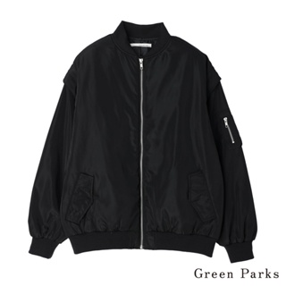Green Parks 2WAY率性可拆卸雙袖MA-1夾克外套(6P27L0Z0200)