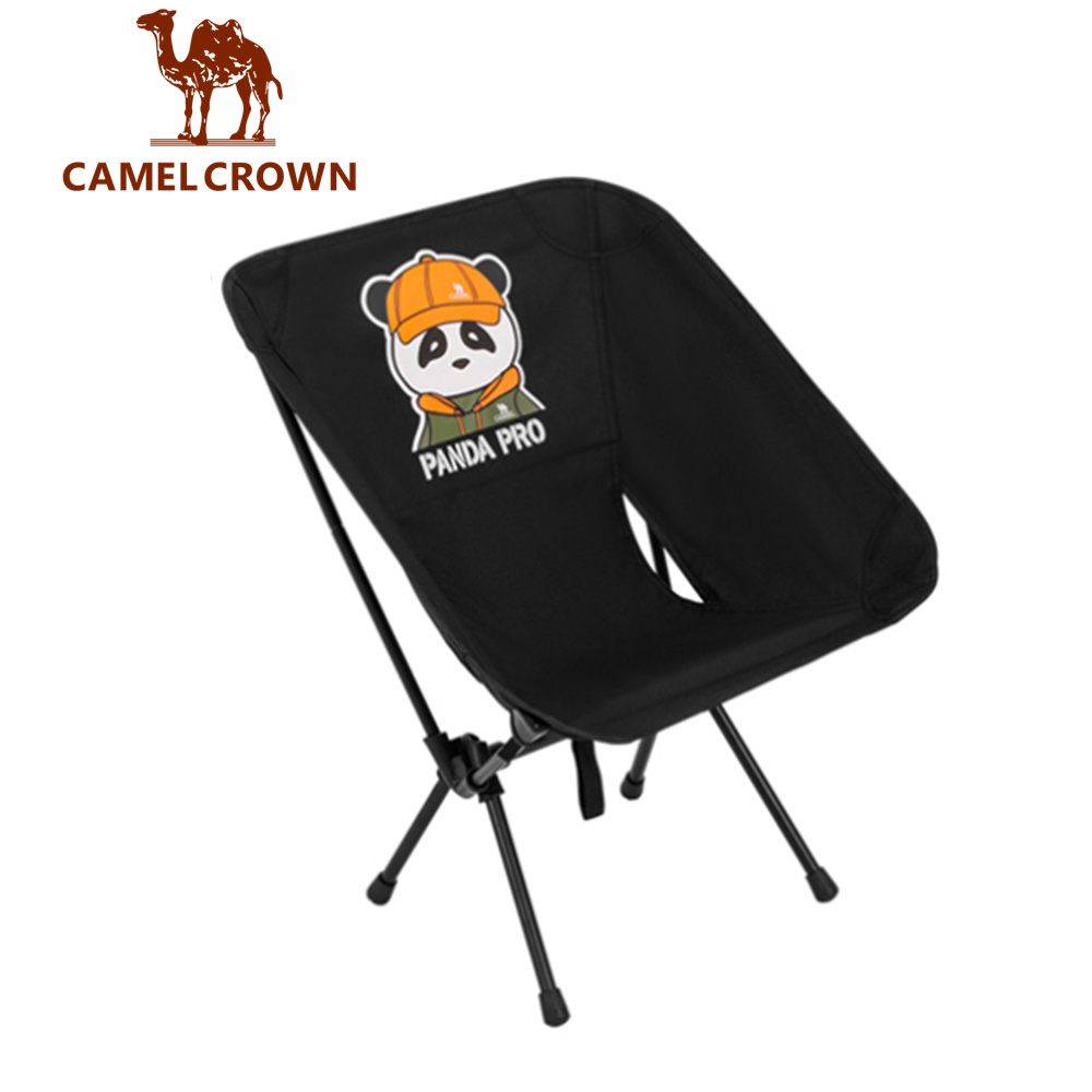 CAMEL CROWN駱駝 戶外月亮椅便攜式野營休閒折疊椅
