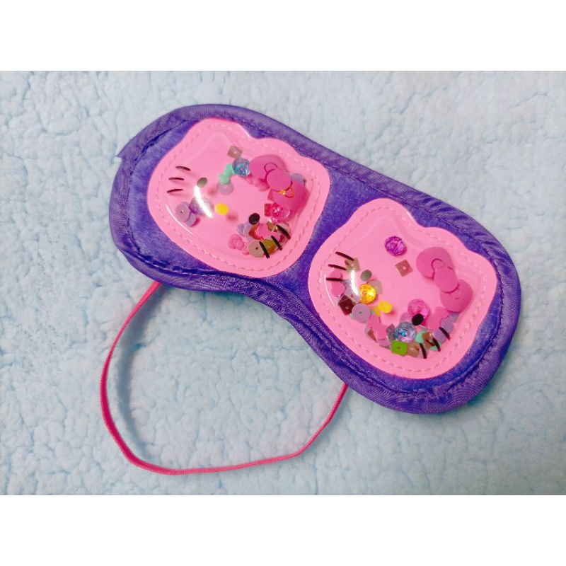 Hello Kitty 粉紅玩具手機 / 眼罩