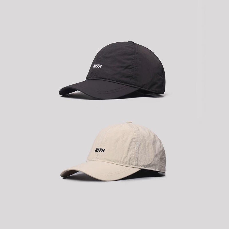 [SUNHOUSE] KITH box logo cap 黑色 百搭 帽子 彎檐帽 棒球帽 老帽 禮物