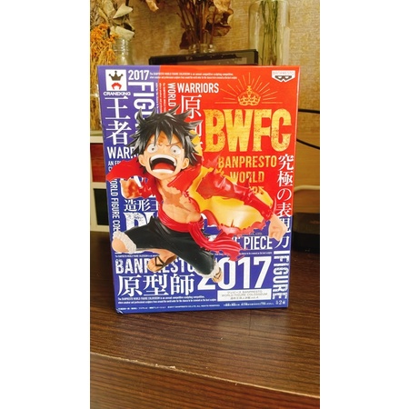 ［現貨全新正貨未拆封代理版］海賊王魯夫BWFC原型師造形王頂上對決