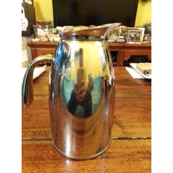 愛洛奇**TIAMO 3015雙層不鏽鋼 保溫咖啡壺 1.0L(HA1553不鏽鋼保溫瓶，咖啡保溫壺，雙層真空熱水瓶