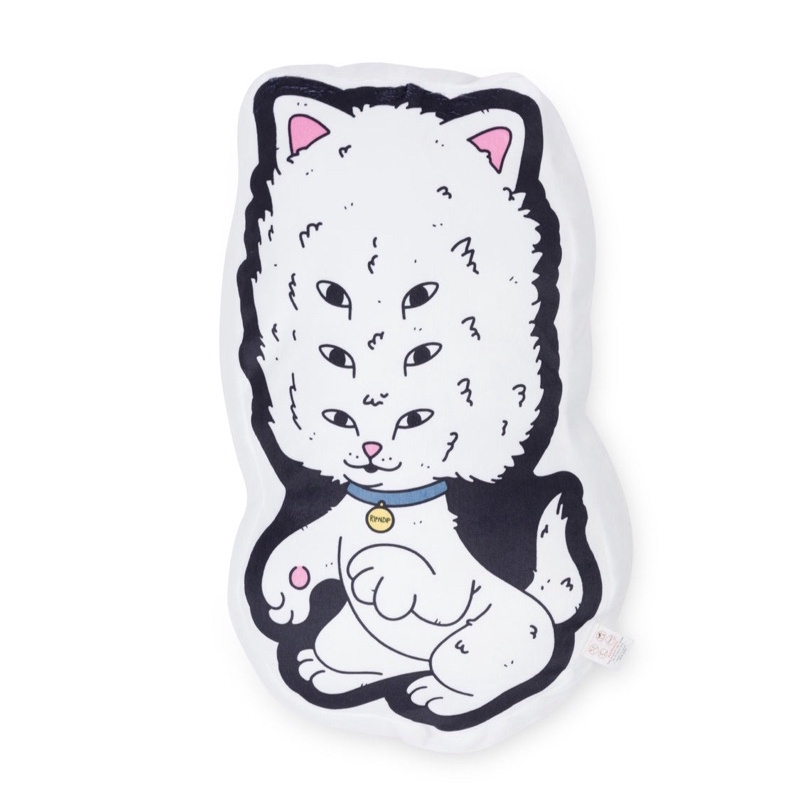 { POISON } RIPNDIP BIG HEAD PILLOW 六眼ㄎㄧㄤ貓中指貓 抱枕