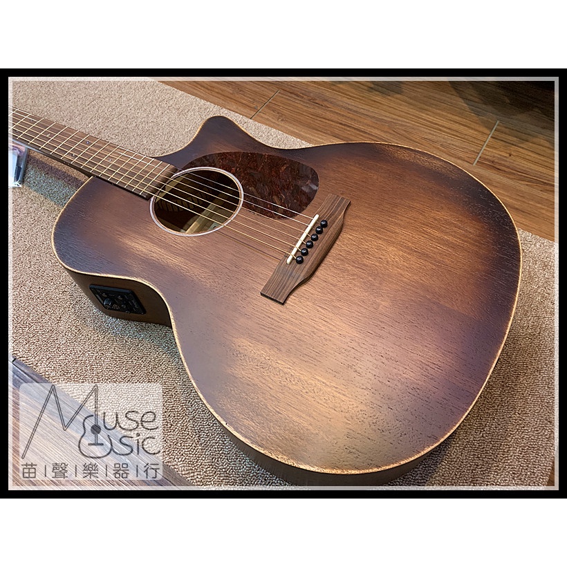 『苗聲樂器』Sigma GMC-15E-AGED 全桃花心木面單電木吉他