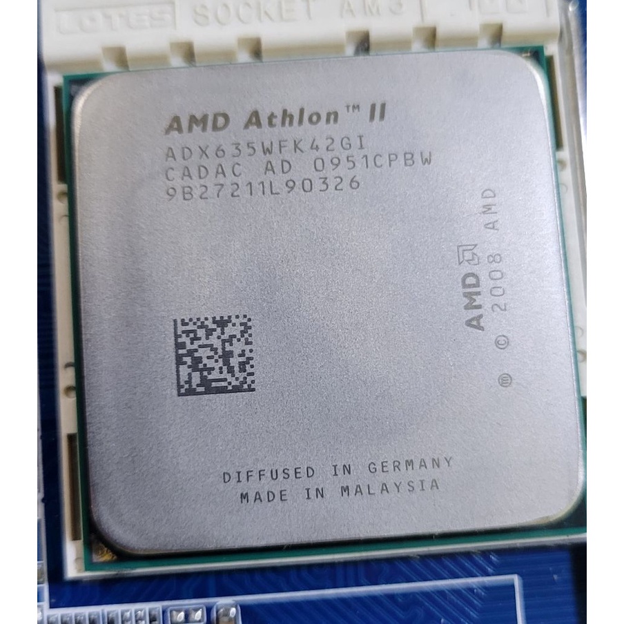 中古良品 AMD Athlon II X4 635 CPU 70元