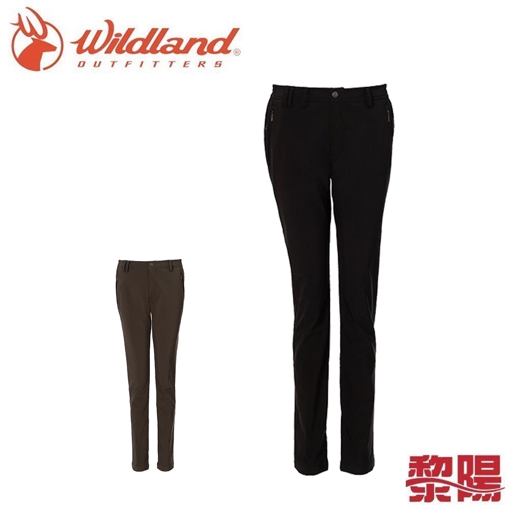 Wildland 荒野 SOFTSHELL彈性輕量防風防潑長褲 女款 (2色) 彈性/舒適 24W0072307